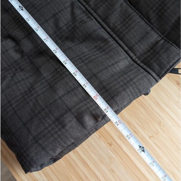 Lole Le Performance Brown Plaid Puffer Fit Waterproof Hooded Jacket, size M - Picture 5 of 8
